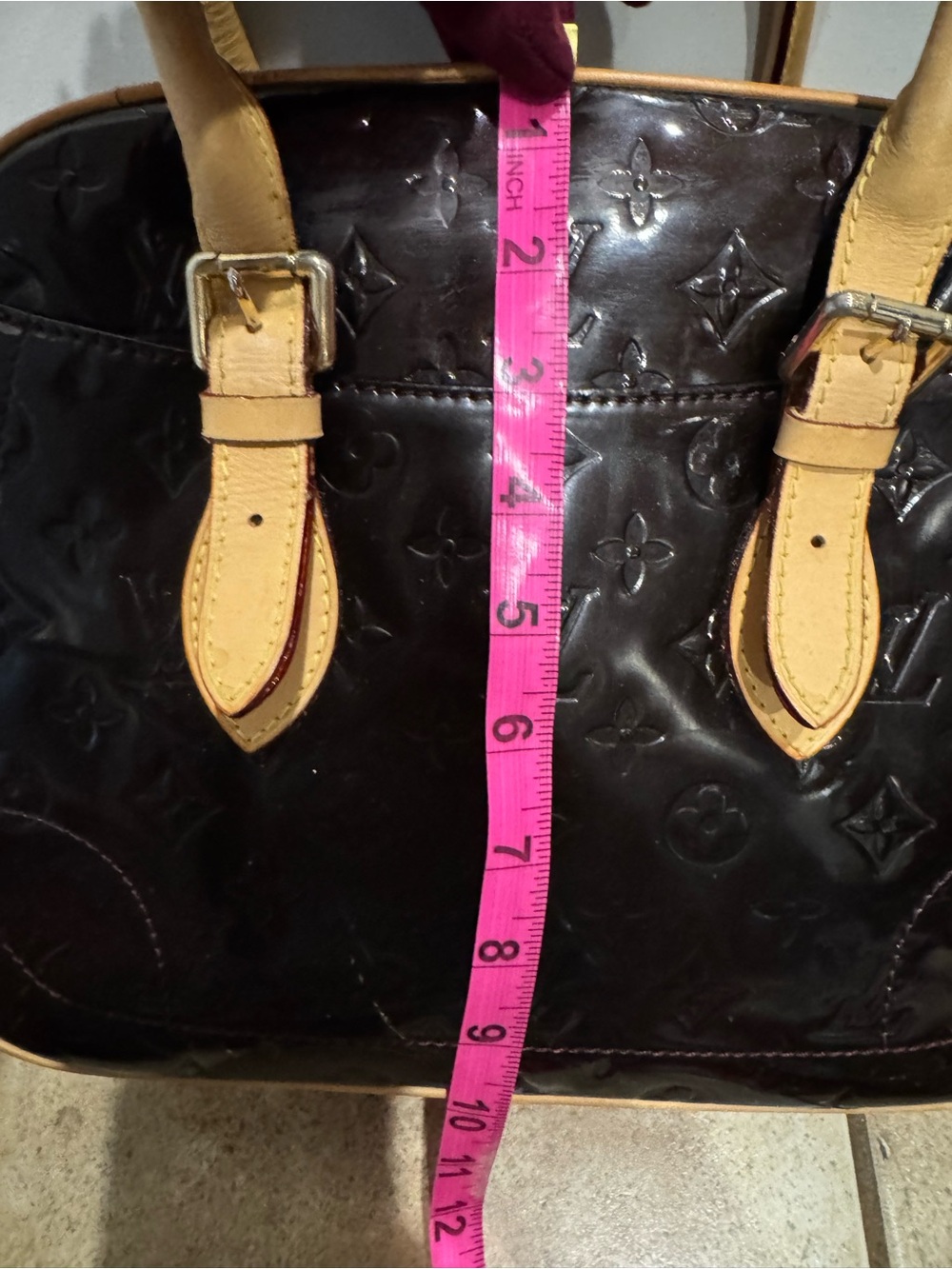 Louis Vuitton vernis Patent Leather bag - Picture 8 of 14